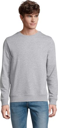 SOLS Uniseks Comet Melange Sweatshirt voor volwassenen (Grijze Melange)