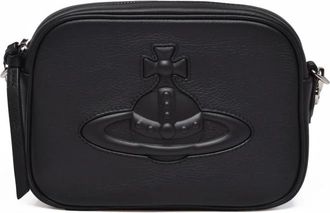 Vivienne Westwood Tassen, Dames, Zwart, ONE Size, Leer, Anna Camera
