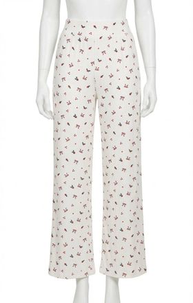 Z Supply Lounge Luxe Holly Pant In White