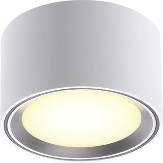 Nordlux Fallon Foco Blanco Acero 10 Cm De Di&aacute;metro