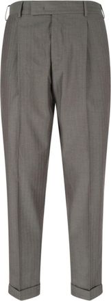 Pantaloni Torino High-Waisted Chino Pants With Tailored Detailing