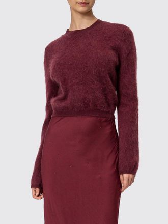 Twinset Maglia girocollo in misto lana, seta e cashmere