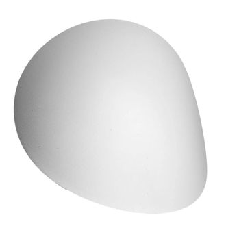 Wonderlamp Aplique de pared de acero blanco con 2 luces g9