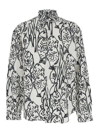 Jacquemus Shirt With Fish Print
