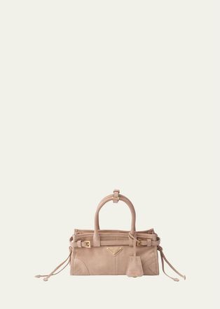 Prada Bonnie Suede Shoulder Bag
