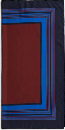 A.L.C. Albers Print Silk Scarf