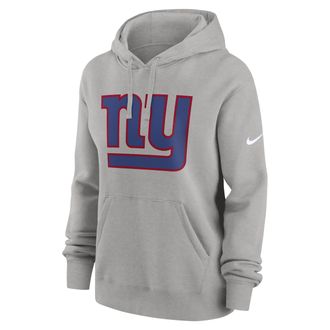 Nike New York Giants Club Nike Womens NFL Pullover Hoodie in Grey | 00Z506G8I-LT3