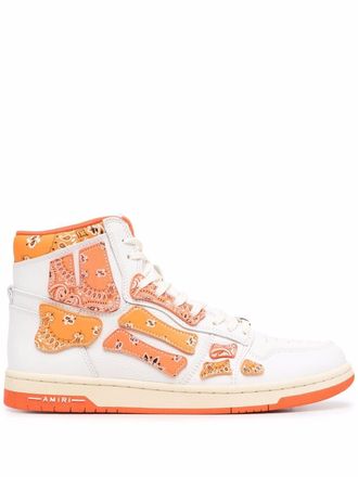 AMIRI♡ スケルコートハイスニーカー Men's Amiri High Top Sneakers - up to −61% | Stylight