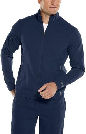 Coolibar Mens Sport Jacket - UPF 50+ Sun Protection - Outpace in Navy at Nordstrom, Size Xx-Large