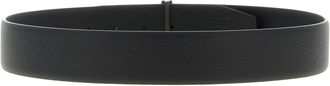 Tom Ford Mens Black Calfskin Belt