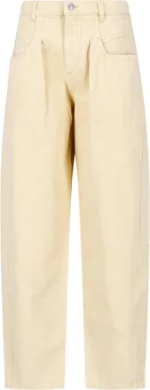Isabel Marant High-Waisted Relaxed Straight-Leg Jeans