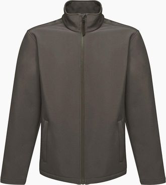 Regatta Mens Regatta Professional Reid Mens Softshell Wind Resistant Water Repellent Jacket - Grey - Size: 46/Regular