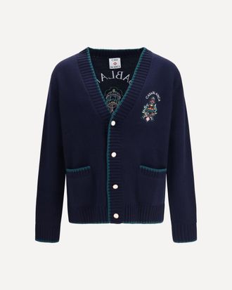 Casablanca Hotel crest Cardigan Male M