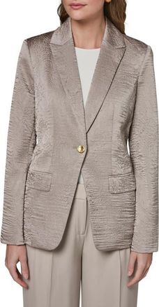 DKNY Texture One-Button Blazer in Turin at Nordstrom, Size 10