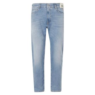 Roy Rogers Slim-fit Jeans, male, Blue, Size: W33 Dapper Jeans