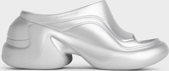 Charles & Keith Eva Sculptural Platform Sandals