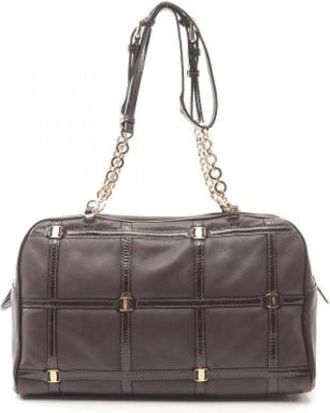Ferragamo Pre-owned Tote Bags, female, Brown, Size: ONE SIZE Pre-owned Leather handbags