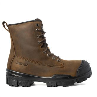 Royer Cosm&eacute;tique Mens Ventura Thinsulate Waterproof Composite Toe Work Boots In Brown