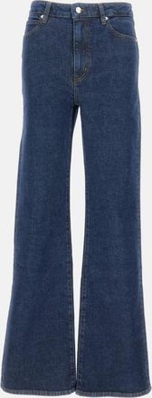 Frame Denim Dark Blue Wide Leg Jeans