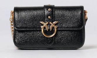 Pinko Borsa Love Birds leather mini crossbody Pinko
