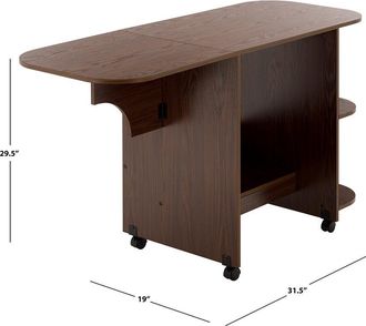 SEI Furniture Sei Stradville Rolling Sewing Table