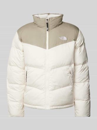 The North Face Steppjacke mit Stehkragen Modell SAIKURU in Offwhite, Gr&ouml;&szlig;e XL
