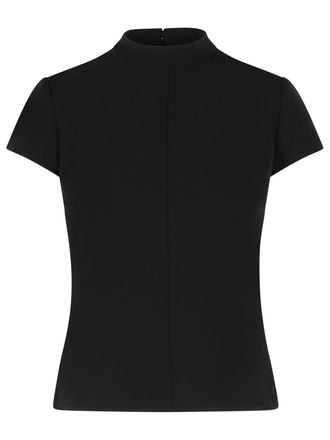 Courr&egrave;ges Heritage Black Polyester Blend T-Shirt