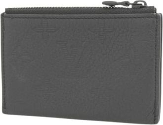 Louis Vuitton Pre-owned Wallets, female, Black, Size: ONE SIZE Pre-owned Leather Wallet