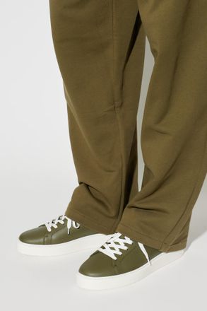 Balmain B-Court Sports Shoes, Mens, Green