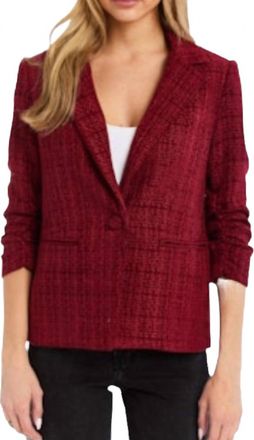 Drew Serena Blazer In Merlot