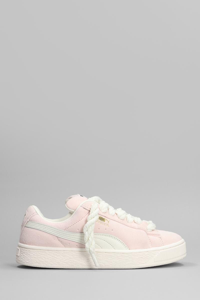 Gray and pink puma shoes online