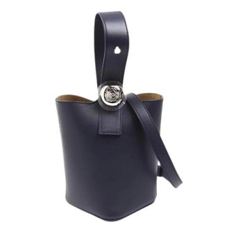 Loewe Pre-owned Bucket Bags, female, Blue, Size: ONE SIZE Pre-owned Bucket Bag