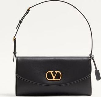 Valentino Garavani Valentino Garavani DeVain Small Nappa Shoulder Bag Wo