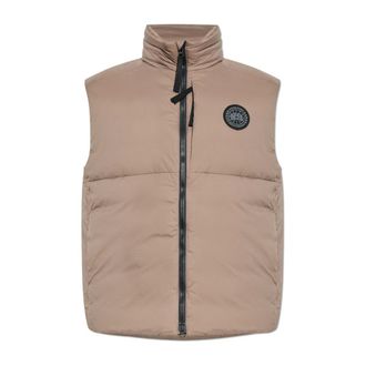 Canada Goose Vests, male, Beige, Size: 2XL Lodge Down Vest