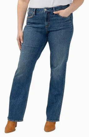 Silver Jeans Co Suki Slim Bootcut Jeans in Serephina at Nordstrom, Size 20 X 33