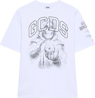 GCDS Gcds, Uomo, Top, Bianco, XL, new