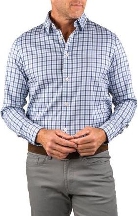 Tailor Vintage Button Down Shirt in Blue/Sargasso Check at Nordstrom Rack, Size Xx-Large