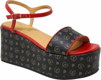 Pollini Sandalo Logo - Shoes - Mujer - Multicolor - 39 EU