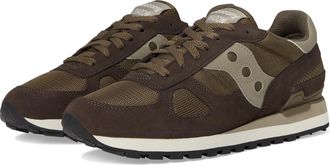 Saucony Mens Shadow Original Sneakers, Brown, 7.5 UK