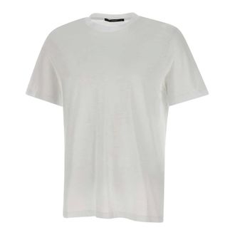 KANGRA T-Shirts, male, White, Size: 2XL Crew-neck T-shirt