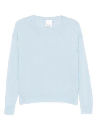 Allude crew neck pullover - Blue