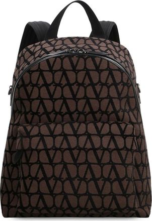 Valentino Garavani Toile Iconographe Fabric Backpack