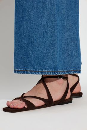 Jimmy Choo London Ayla Sandals, Womens, Brown