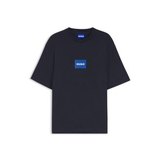 HUGO BOSS Logo-print T-shirt in cotton jersey