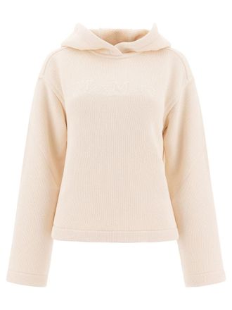 Max Mara Hoodie With Embroidered Logo