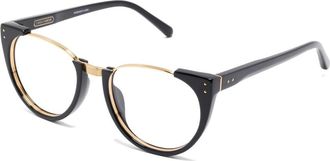 Linda Farrow Lfl 136 C60Opt Optical Frame - Dames - Brillen - Zwart - 54 MM - Accessoires