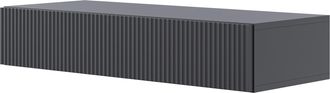 Selsey Veldio Consolle Sospesa Con Cassetto - 90 Cm - Nero - Selsey