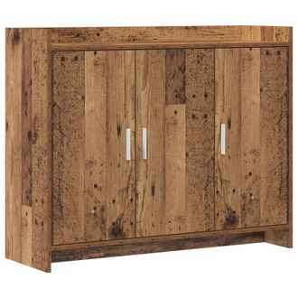 vidaXL Vidaxl Aparador Madera Envejecida 98,5 X 33 X 80 Cm