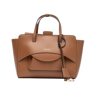 Hidesins Flap L Premiere - Dames - Handtassen - Beige - ONE Size - Leer - Tassen