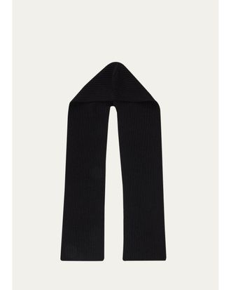 The Row Paise Cashmere Scarf Hat
